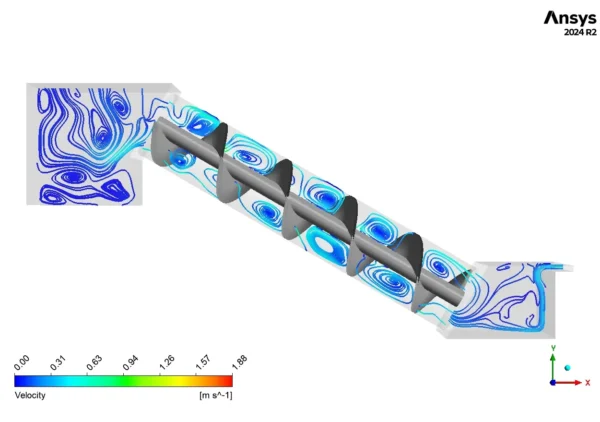 Archimedes Screw CFD Simulation Using Sliding Mesh - ANSYS Fluent Training