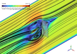 Hole Plate in Wind Tunnel CFD Simulation - ANSYS Fluent Tutorial
