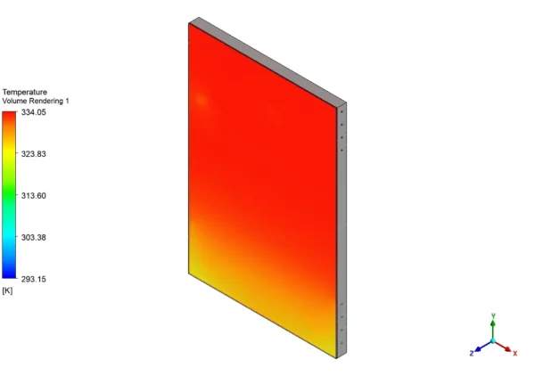 Photovoltaic Facade of Building CFD Simulation - Experimental Paper Validation