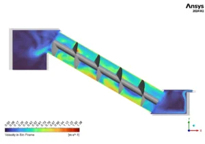 Archimedes Screw CFD Simulation Using Sliding Mesh - ANSYS Fluent Training