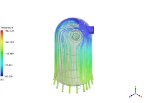 Combustion with Water Cooling CFD Simulation - ANSYS Fluent Tutorial