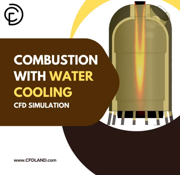 Combustion with Water Cooling CFD Simulation - ANSYS Fluent Tutorial
