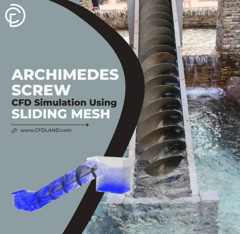 Archimedes Screw CFD Simulation Using Sliding Mesh - ANSYS Fluent Training