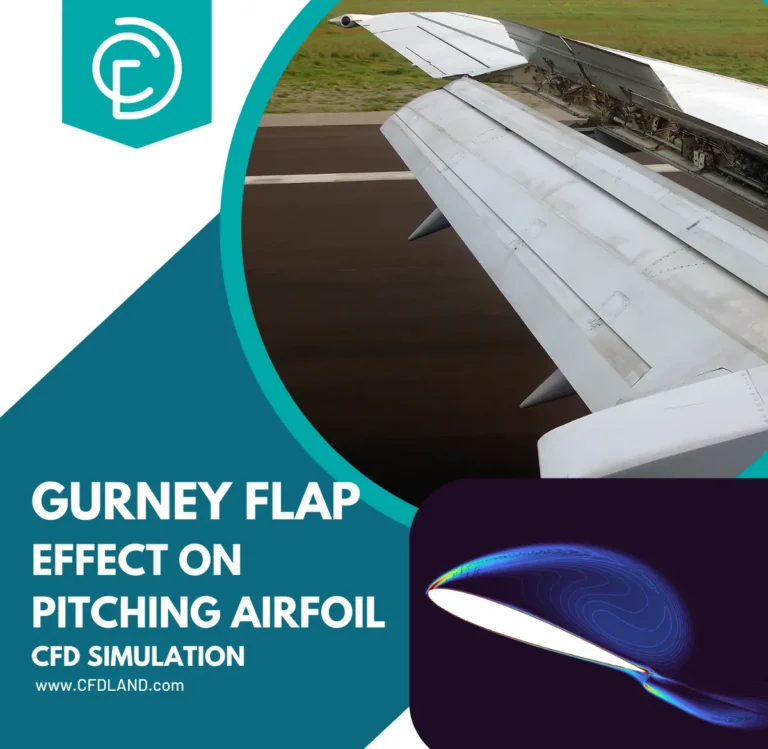 Gurney Flap Effect on Pitching Airfoil CFD Simulation - ANSYS Fluent Tutorial