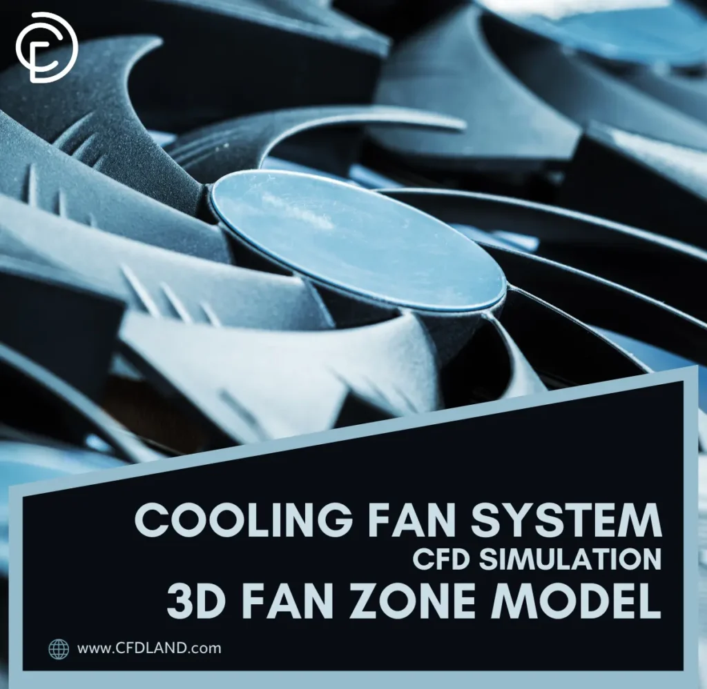 Cooling Fan System CFD Simulation Using 3D Fan Zone Model - ANSYS Fluent Tutorial