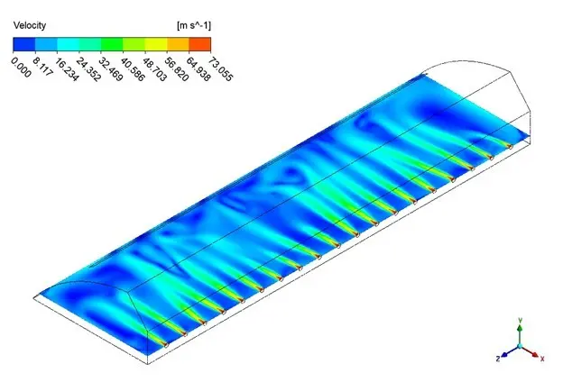 Heat Transfer CFD Simulation