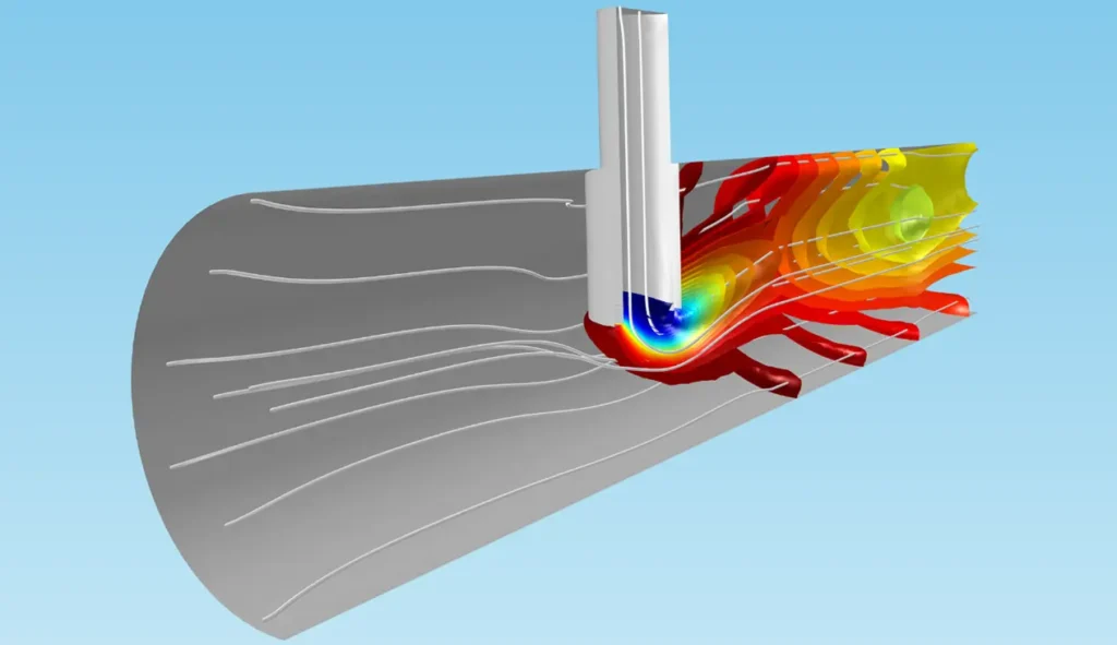 Heat Transfer CFD Simulation