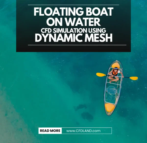 Floating Boat on Water CFD Simulation Using Dynamic Mesh - ANSYS Fluent Tutorial