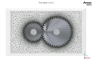Gear Box Lubrication CFD Simulation Using Dynamic Mesh - ANSYS Fluent Tutorial
