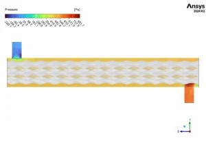 Twisted Tubes in Heat Exchanger CFD Simulation - Numerical Paper Validation
