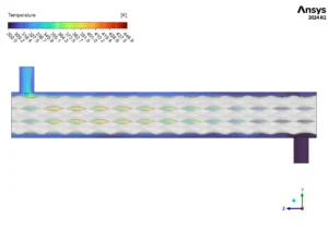 Twisted Tubes in Heat Exchanger CFD Simulation - Numerical Paper Validation