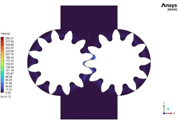 Hydraulic Gear Pump CFD Simulation Using Dynamic Mesh - ANSYS Fluent Tutorial