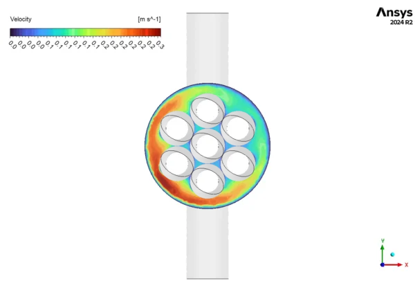 Twisted Tubes in Heat Exchanger CFD Simulation - Numerical Paper Validation