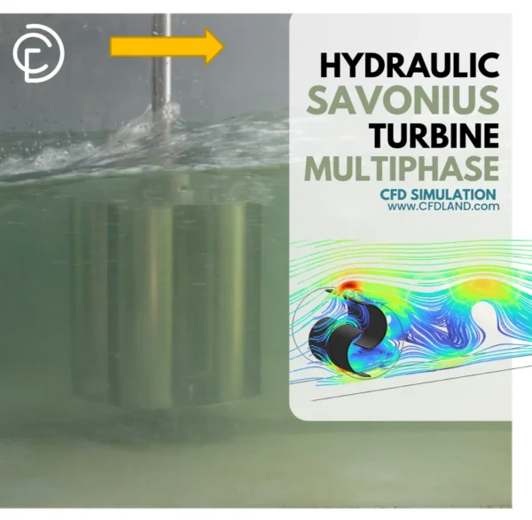 Hydraulic Savonius Turbine Multiphase CFD Simulation - ANSYS Fluent Tutorial