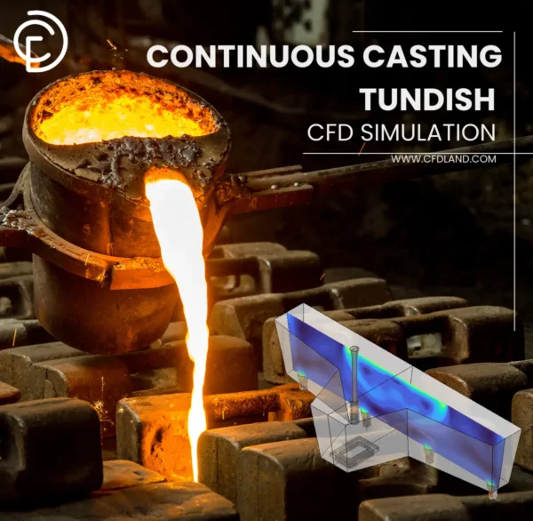 Continuous Casting Tundish CFD Simulation - ANSYS Fluent Tutorial