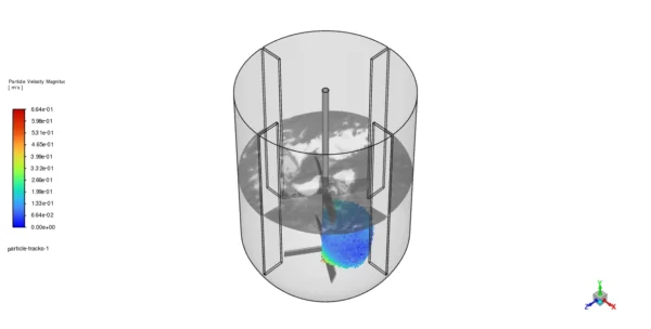 Particle Mixing CFD: A DDPM Fluent Tutorial for Mixer Tank Simulation
