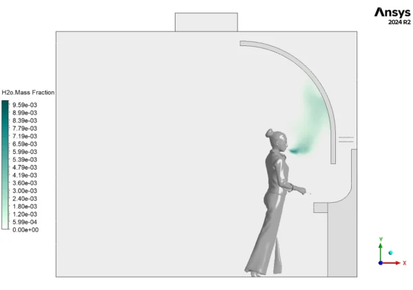 Smoking Room CFD Simulation Using Intake Fan - ANSYS Fluent Tutorial