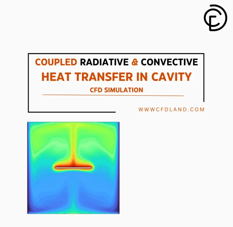 Coupled Radiative & Convective Heat Transfer In Cavity CFD Simulation - ANSYS Fluent Tutorial