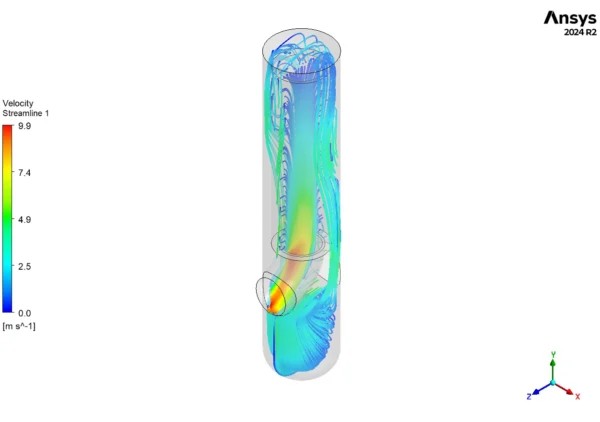 Dry Gas Filter CFD Simulation Using UDF-DPM - ANSYS Fluent Tutorial