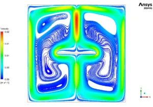 Coupled Radiative & Convective Heat Transfer In Cavity CFD Simulation - ANSYS Fluent Tutorial