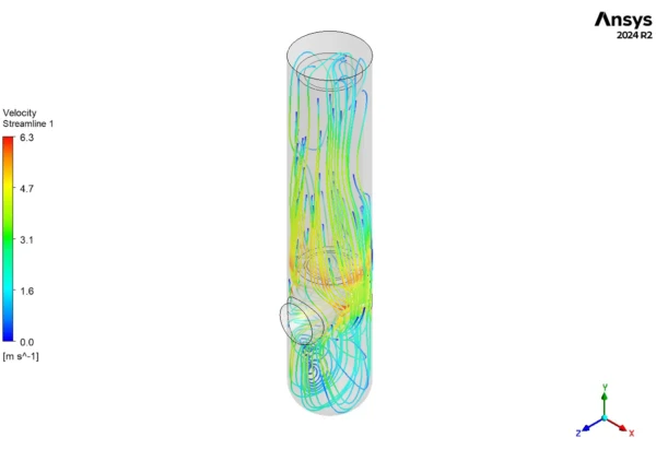 Dry Gas Filter CFD Simulation Using UDF-DPM - ANSYS Fluent Tutorial