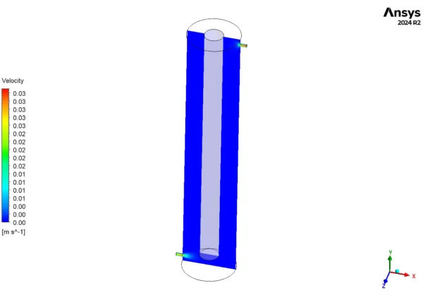 UV-H2O2 Process in a Rotating Flow Reactor CFD Simulation - UDF & UDM Fluent