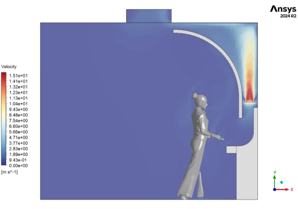 Smoking Room CFD Simulation Using Intake Fan - ANSYS Fluent Tutorial