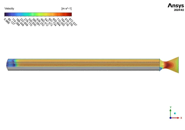 Solid Rocket Motor Internal Flow CFD: SRM Simulation in Fluent