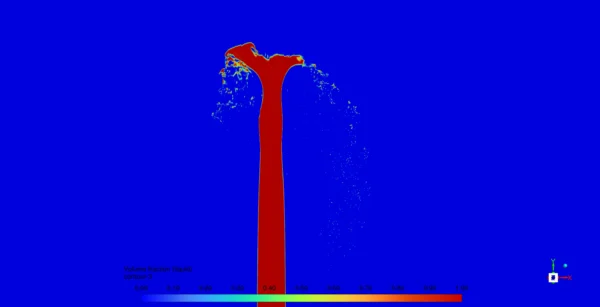 VOF to DPM, Water Jet Breakup CFD Simulation with ANSYS Fluent