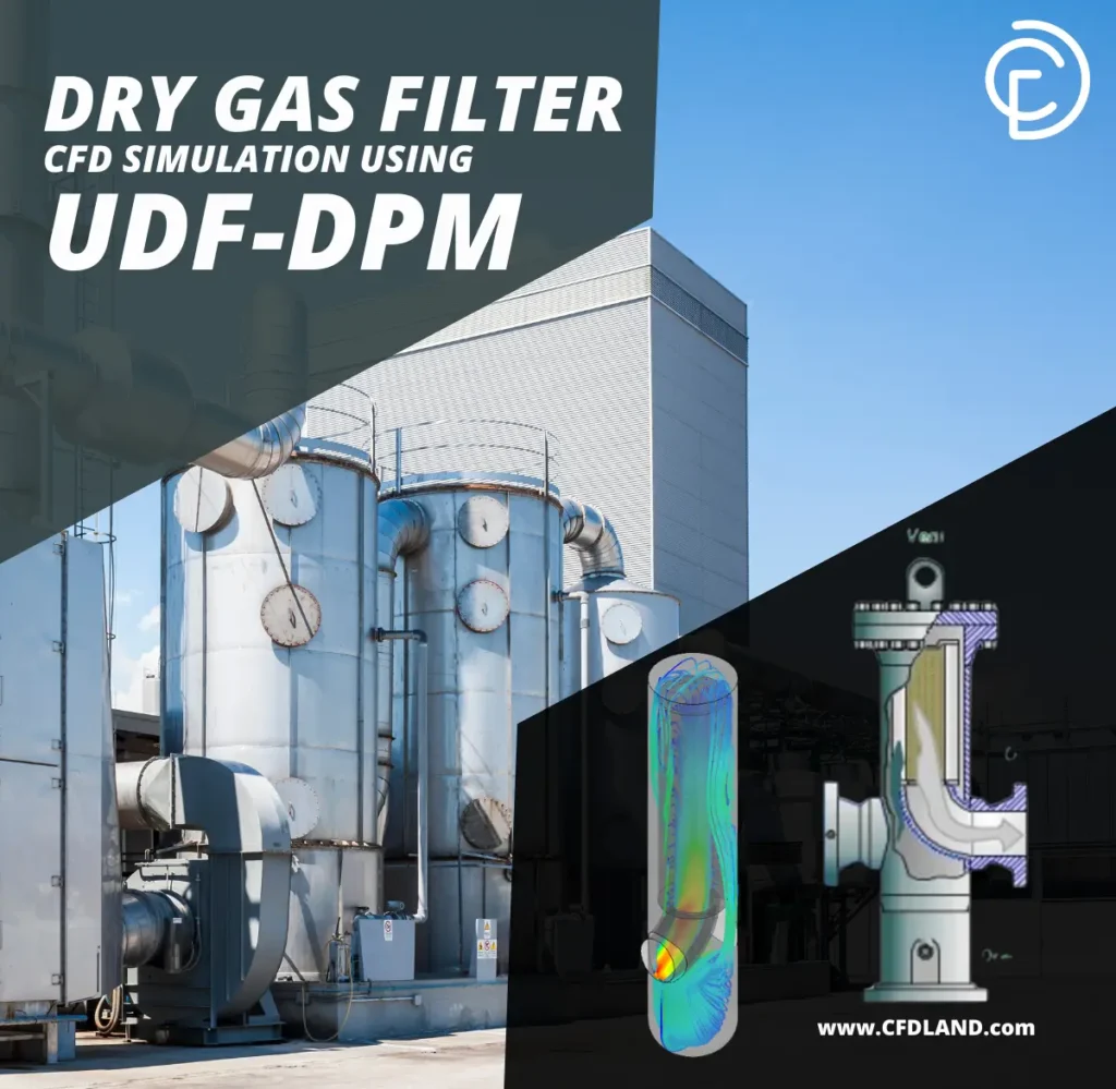Dry Gas Filter CFD Simulation Using UDF-DPM - ANSYS Fluent Tutorial