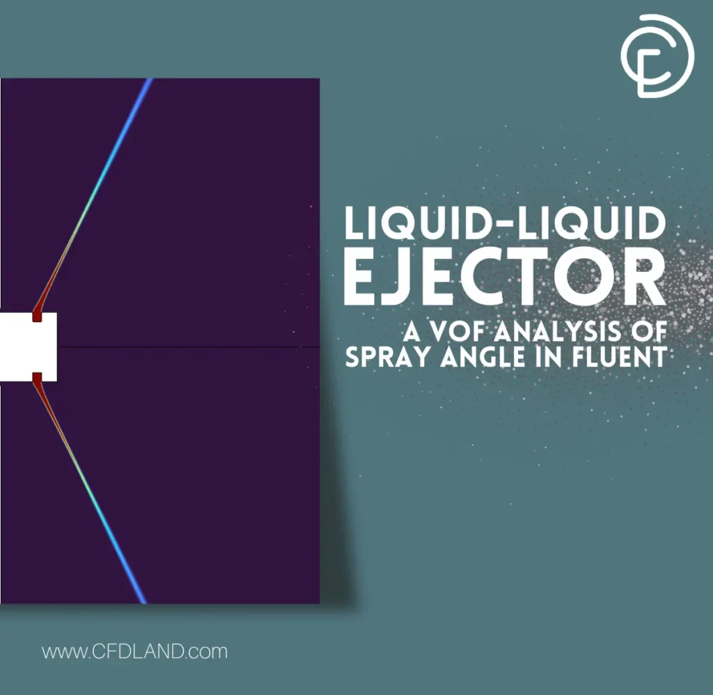 Liquid-Liquid Ejector CFD: A VOF Analysis of Spray Angle in Fluent