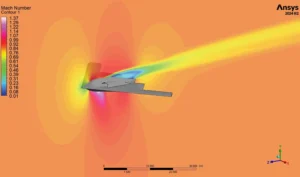 B-2 Spirit Aerodynamic CFD Simulation