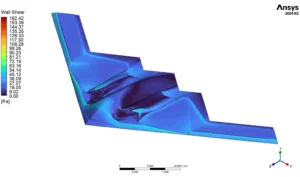 B-2 Spirit Aerodynamic CFD Simulation