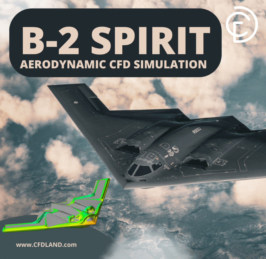 B-2 Spirit Aerodynamic CFD Simulation