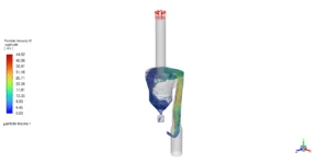 Industrial Cyclone Preheater CFD Simulation Using DDPM in Fluent