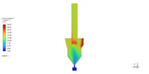 Industrial Cyclone Preheater CFD Simulation Using DDPM in Fluent