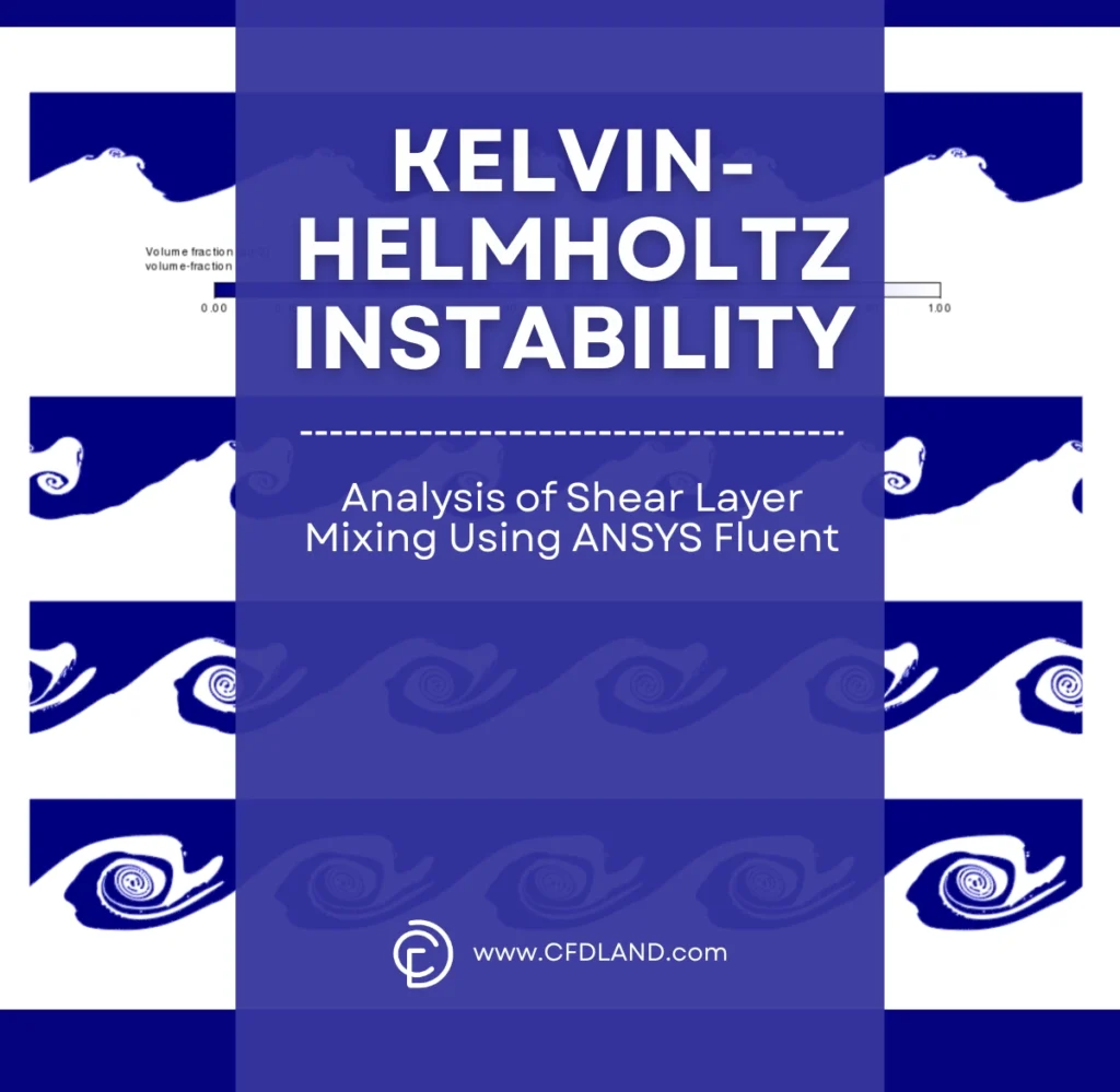 Kelvin-Helmholtz Instability CFD: Analysis of Shear Layer Mixing Using ANSYS Fluent