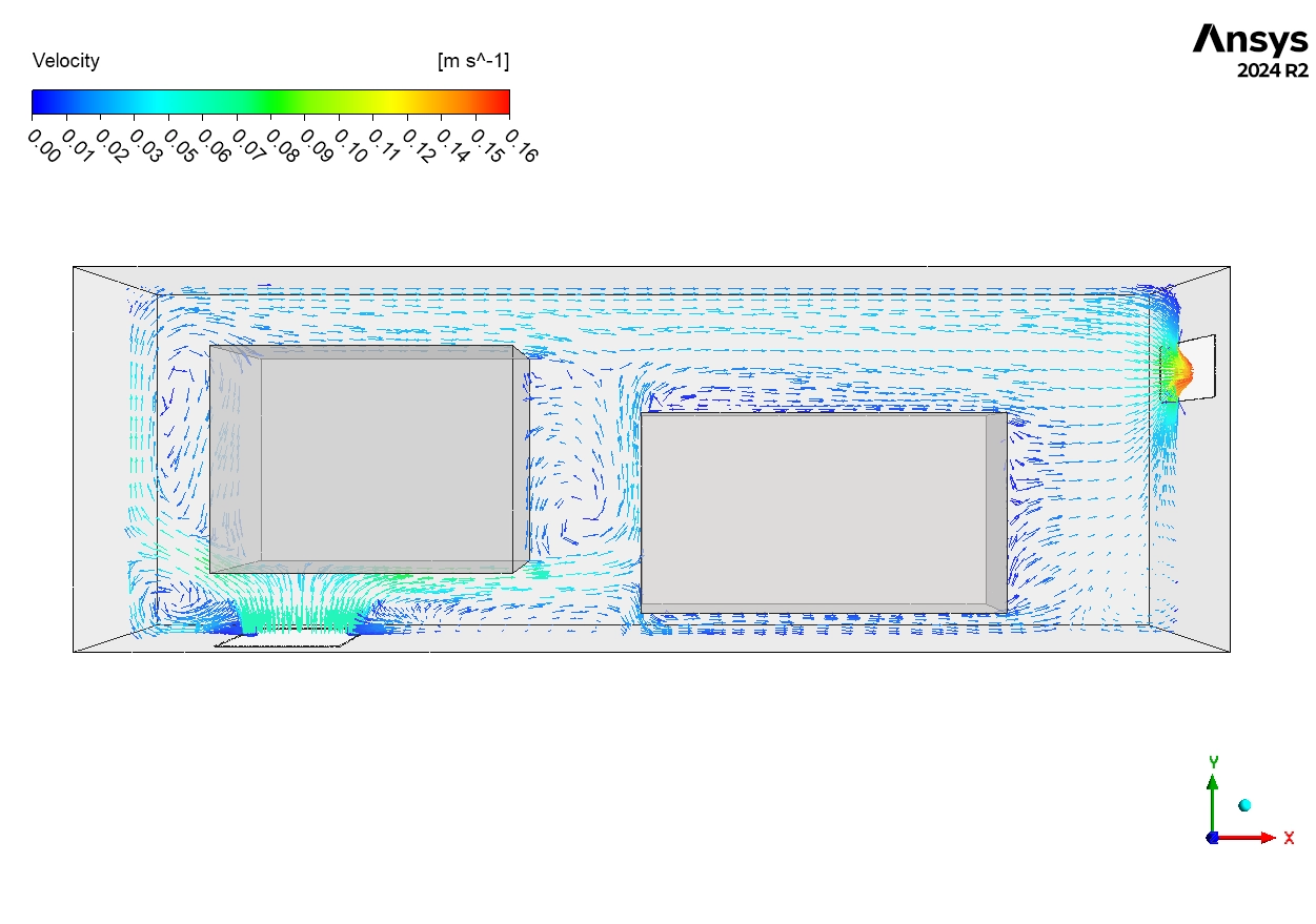Wind Turbine Nacelle CFD Simulation: Thermal Analysis in ANSYS Fluent