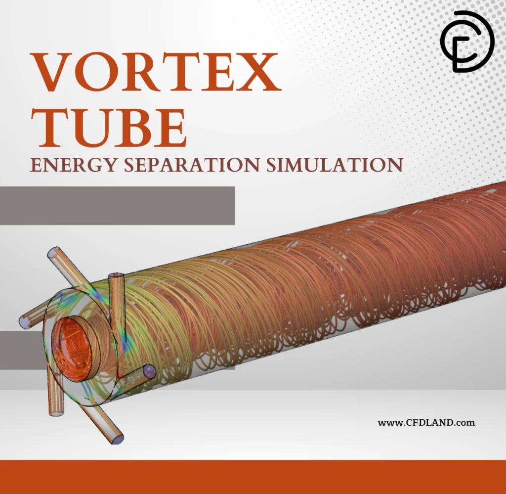 Vortex Tube CFD Simulation: Energy Separation Analysis in ANSYS Fluent
