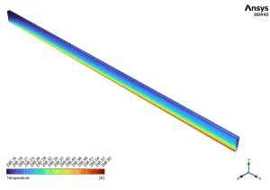 Large-scale Copper Microchannel Heat Sink CFD Simulation: Fluent Tutorial