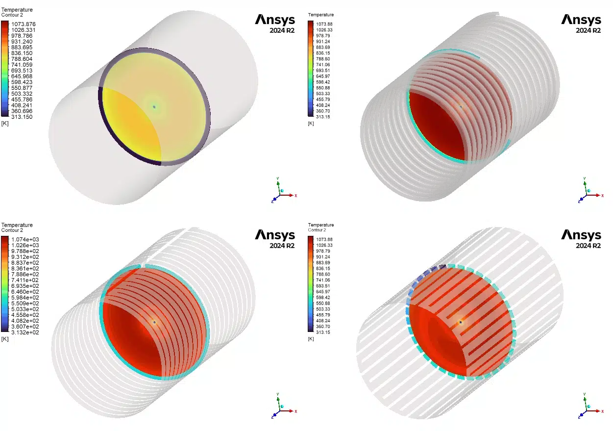Electric Motor Cooling Using Water Jacket CFD Simulation: ANSYS Fluent Tutorial