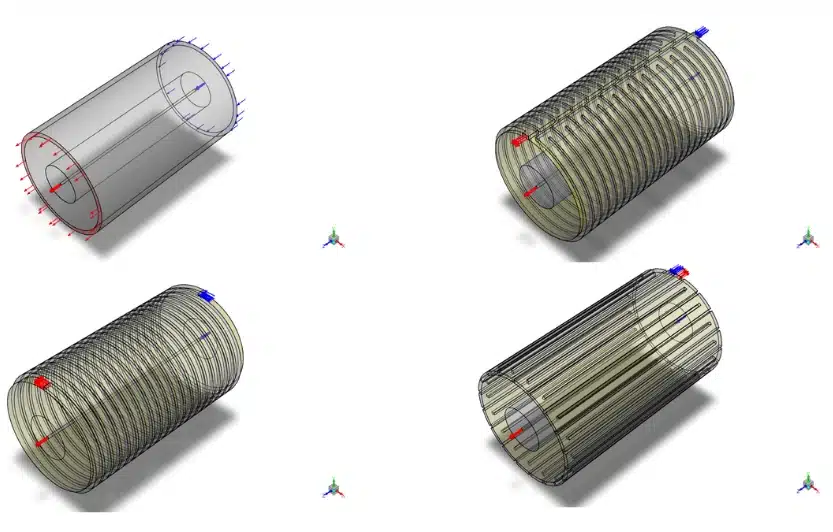 Electric Motor Cooling Using Water Jacket CFD Simulation: ANSYS Fluent Tutorial