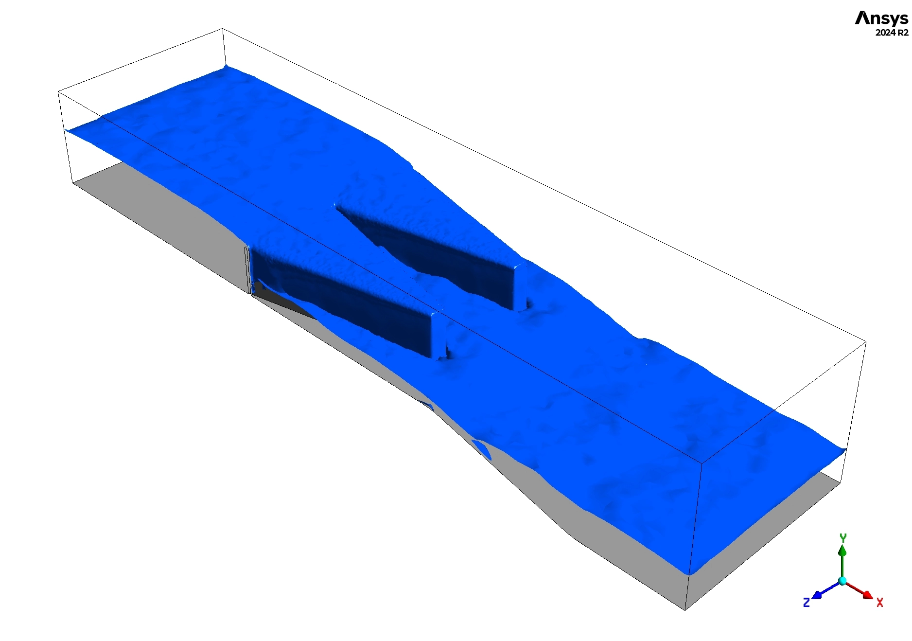 Labyrinth Weir CFD Simulation: ANSYS Fluent Multiphase Tutorial