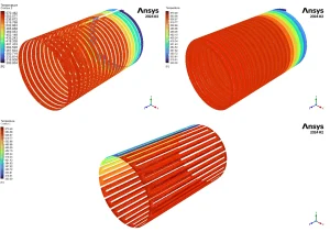 Electric Motor Cooling Using Water Jacket CFD Simulation: ANSYS Fluent Tutorial