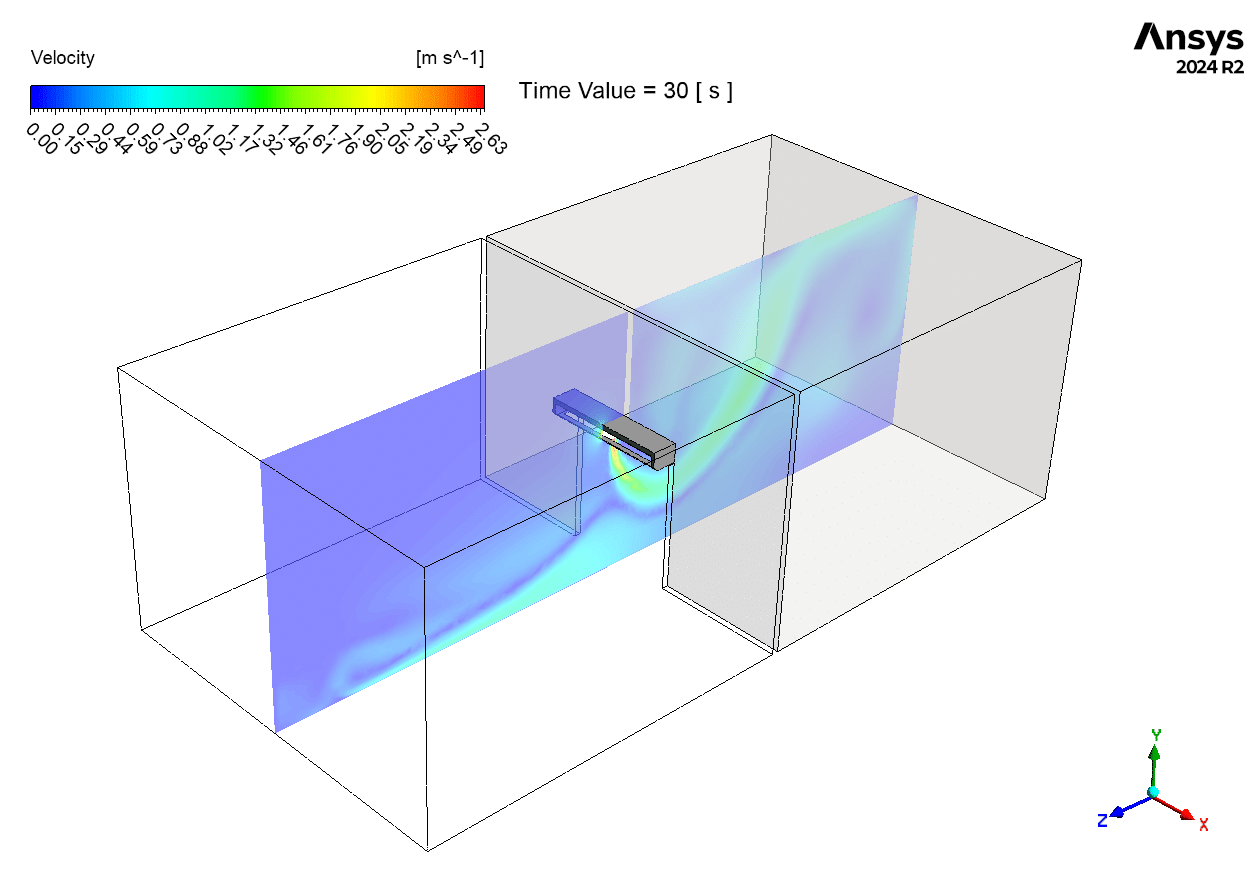 Air Curtain Performance CFD Simulation: ANSYS Fluent HVAC Tutorial