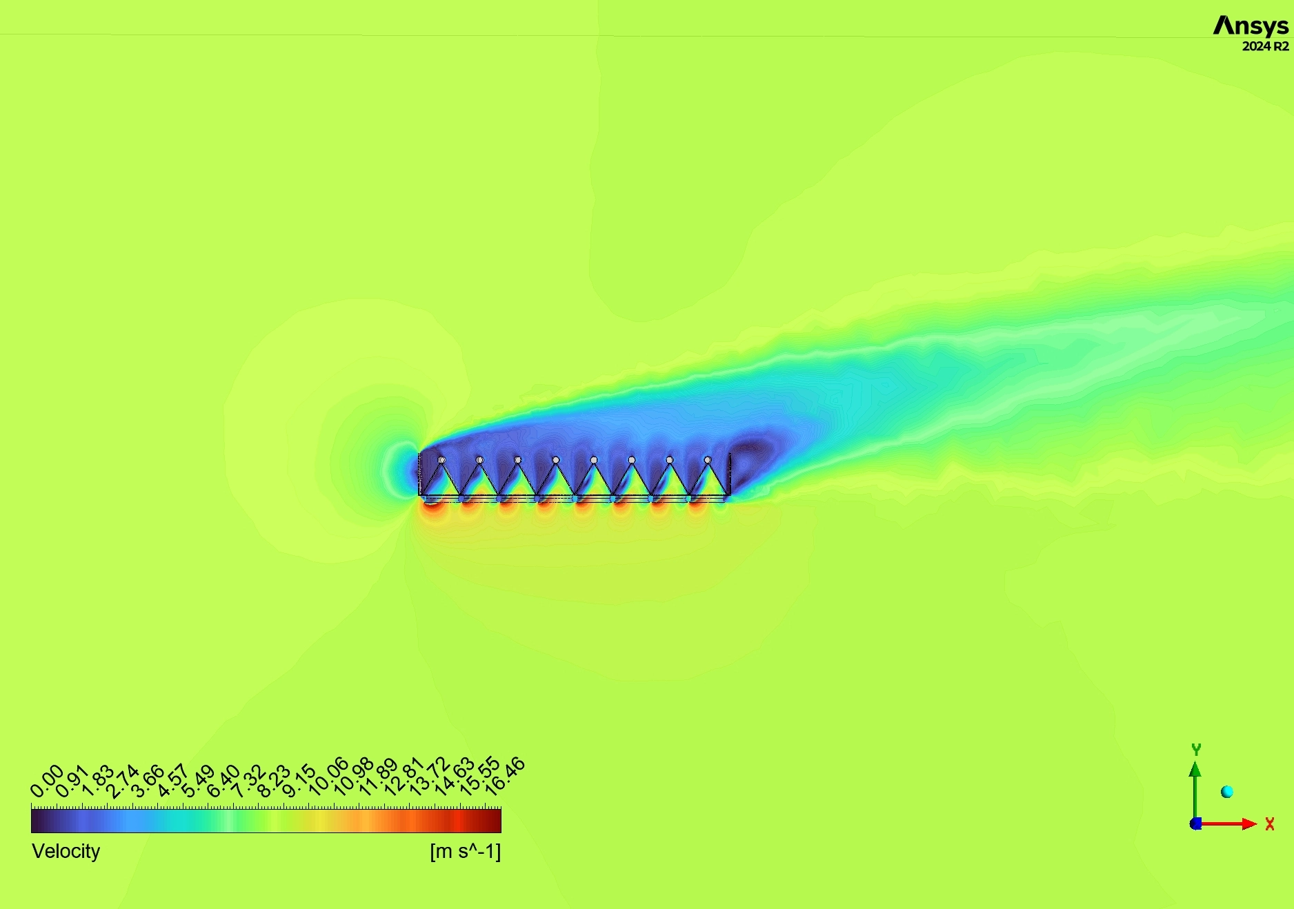 Air-Cooled Steam Condenser CFD Simulation: ANSYS Fluent Thermal Analysis