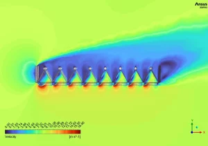 Air-Cooled Steam Condenser CFD Simulation: ANSYS Fluent Thermal Analysis