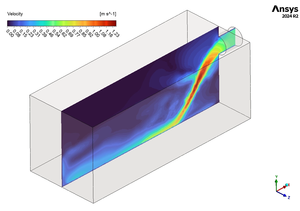 Ball Motion During Water Tank Filling CFD Simulation: ANSYS Fluent 6-DOF Tutorial