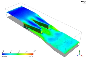 Labyrinth Weir CFD Simulation: ANSYS Fluent Multiphase Tutorial