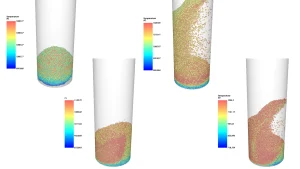Coal Combustion in Fluidized Bed Reactor CFD-DEM Analysis